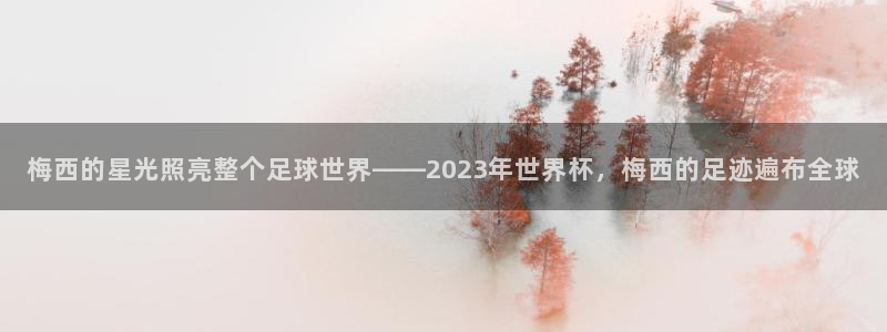 亚洲区世界杯预选赛：梅西的星光照亮整个足球世界——2023年世界杯，梅西的足迹遍布全球