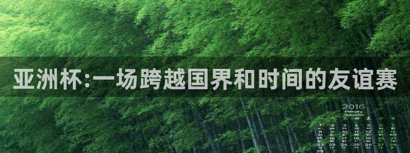 世界杯直播高清：亚洲杯:一场跨越国界和时间的友谊赛