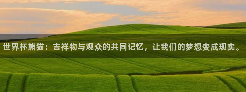 女足世界杯直播：世界杯熊猫：吉祥物与观众的共同记忆，让我们的梦想变成现实。