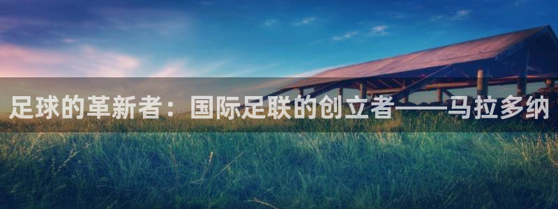 2026世界杯官网：足球的革新者：国际足联的创立者——马拉多纳